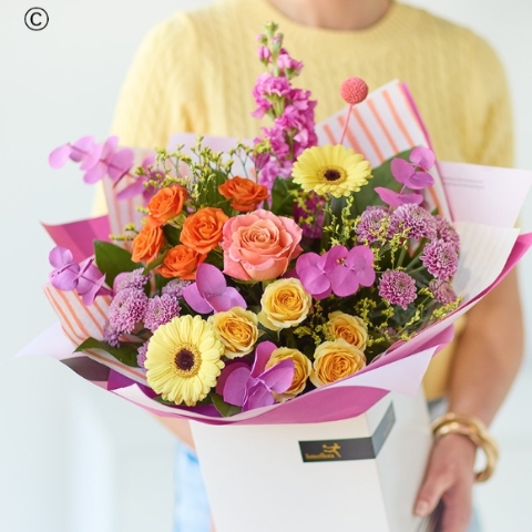 Bright  Day Bouquet Without Lilies
