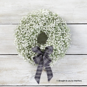 Icy Magic Door Wreath