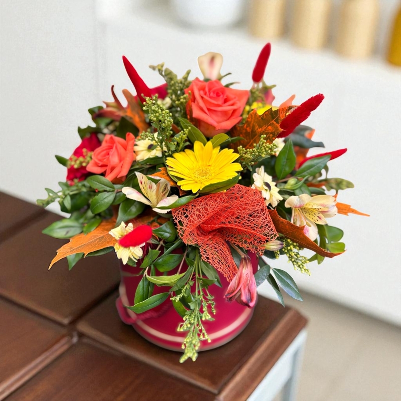Autumn Hat Box