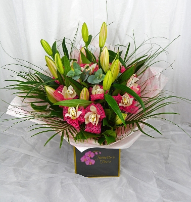 Luxury Lily and Orchid Bouquet
