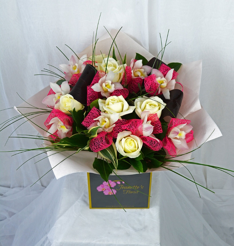 Luxury Rose and Orchid Bouquet