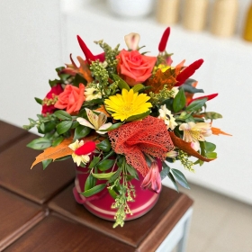 Autumn Hat Box