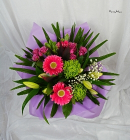 Hand Tied Bouquet Citrus