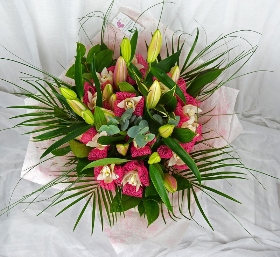 Luxury Lily and Orchid Bouquet