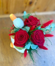 Quacker's About You! Romantic Duck Arrangement