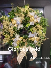 Traditional Holly wreath